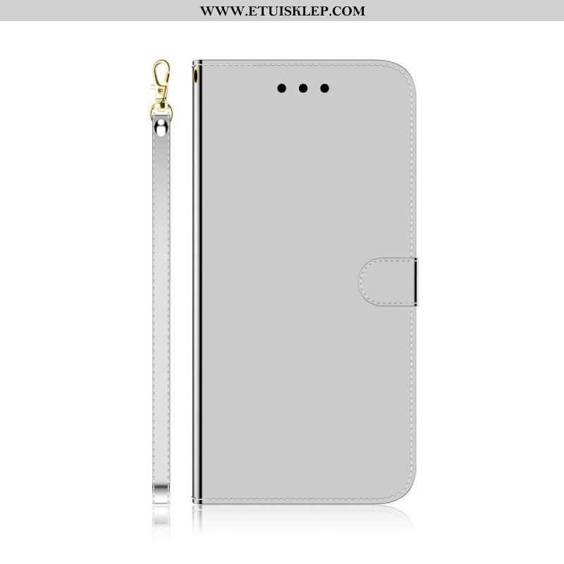 Etui Na Telefon Pokrowce do Xiaomi Redmi Note 11 / 11S Osłona Lusterka Ze Sztucznej Skóry
